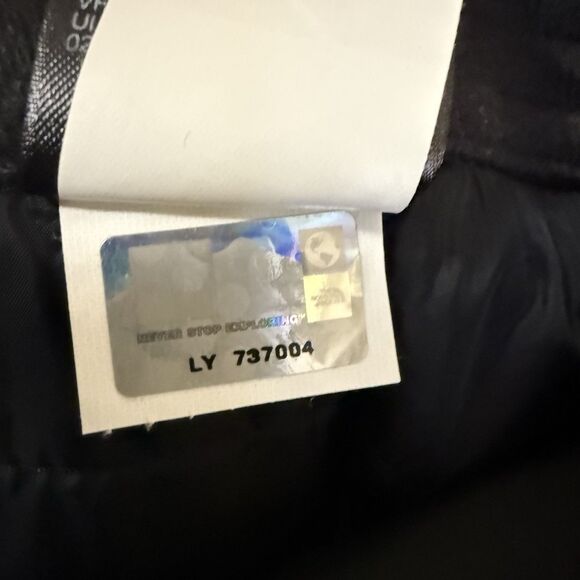 The North Face Hyvent Women M Snow Ski Pants Black Waterproof Cargo Zip Pockets - Picture 11 of 11